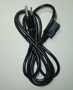 PC power cord 3 pin type 170~200cm