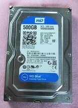 3.5インチ HDD 500GB Western Digital ウエスタンデジタル 使用時間 27,941H_画像1