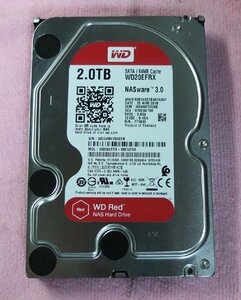 3.5インチ HDD 2TB Western Digital ウエスタンデジタル 使用時間 45,503H