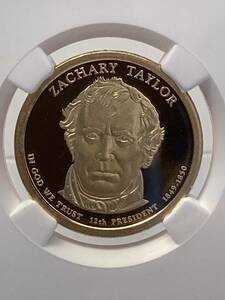 【1円～綺麗 】PF69 ULTRA CAMEO 2009 アメリカ第12代大統領 ZACHARY TAYLOR 銅貨 TWELFTH PRESIDENT ザカリー・テイラー モダンコイン