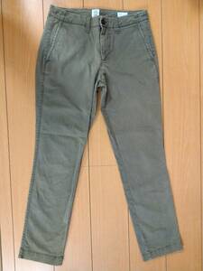 ★GAP ギャップ チノパンツ 28×30 slim USED 送料込み★