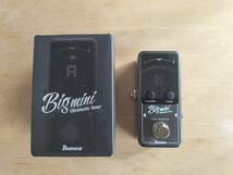 【美品】Ibanez BIGMINI Chroimatic Tuner アイバニーズ ビッグミニ ペダル チューナー_画像1