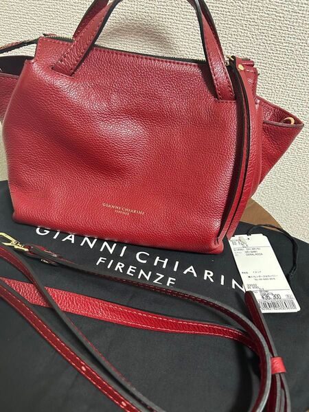 最終値下げ!GIANNI CHIARINI ORIGAMI CERALACCA ショルダーバッグ 2way