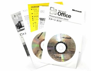 Microsoft Office Personal Edition2003 新品未開封 ジャンク