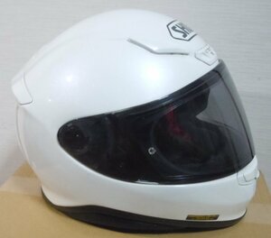 ショーエイ　SHOEI　Z-7　ルミナスホワイト　Ｌサイズ　ピンロックシート装着　中古ジャンク