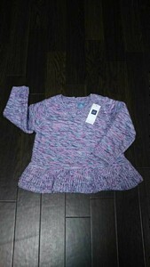 送料無料　定価2900円　新品　babyGap 90 ベビーギャップ セーター　長袖　★　女の子　ニット ニットセーター