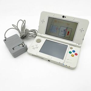 ニンテンドー 任天堂 Nintendo New 3DS ゲーム機 携帯ゲーム機 本体 充電器付 簡易動作確認済【NK4753】