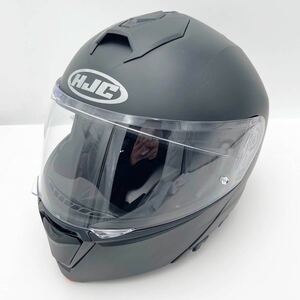 HJC 乗車用ヘルメット i90 2022年製 L 58-59cm ヘルメ バイク用品 黒 ブラック【NK4755】