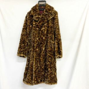 コムデギャルソン コート ファーコート ロングコート ブラウン JUNYA WATANABE COMME des GARCONS【NK4880】