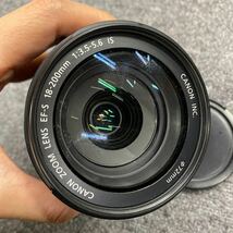 218 動作未確認 キャノン Canon ZOOM LENS EF-S 18-200mm 1:3.5-5.6 IS IMAGE STABILIZER 一眼カメラ用 レンズ 現状品_画像2