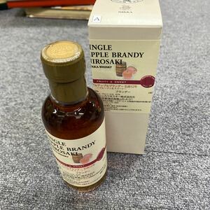 314 希少　ニッカ シングルアップルブランデー 弘前１２年 フルーティ＆スイート 180ml 未開栓