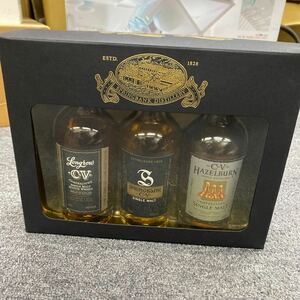 361 スプリングバンク蒸溜所CVセット 旧ラベル【SPRINGBANK LONGROW HAZELBURN 200ml】 未開栓　液面下漏あり