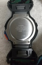 希少 CASIO カシオ TSX-1200 取説付オリジナルアームバンドビンテージ デジタル時計 サーモメーターVintage digital watch Thermometer_画像7