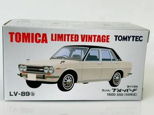 即決 トミカ トミカリミテッド ヴィンテージ LV-89b ダットサン ブルーバード 1600 SSS (68年式)