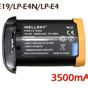 LP-E4N / LP-E4 / LP-E19 互換バッテリー EOS イオス 1D C / 1D X Mark II / 1D X Mark III / R3 キヤノン Canonの画像1