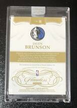 2018-19 Panini Flawless Jalen Brunson RC Triple Diamonds #/5!!!! 最高級版ルーキーカード 5枚限定 貴重_画像2