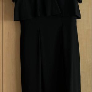 gracecontinental グレースコンチネンタル オーガン刺繍衿ワンピース ブラック 