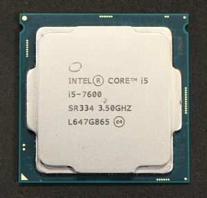 Core i5-7600 3.50GHz /LGA1151/SR334