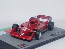 ○59 DeA デアゴ 隔週刊F1マシンコレクションNo.59 アルファロメオ 177 ALFAROMEO 177 Bruno GGiacomelli〈ブルーノ・ジャコメリ〉1979 _画像9