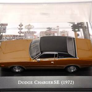 ◆12 DeA デアゴスティー二 隔週刊アメリカンカーコレクション 1/43 No.12 ダッジ チャージャー SE DODGE CHARGER SE (1972) マガジン付の画像5