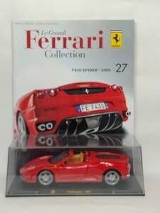 ●27 DeA デアゴスティーニ 隔週刊レ・グランディ・フェラーリ・コレクション Le Grandi Collection No.27 Ferrari F430 SPIDER・2005