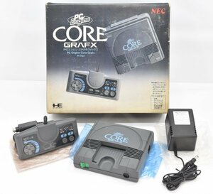 PCE PCエンジン 本体 コアグラフィックス PI-TG3 コントローラ 元箱付 CORE GRAFX NEC ゲーム 当時物 昭和 レトロ 日本電気 Hb-33S