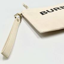 1円【新品未使用】BURBERRY バーバリー クラッチバッグ セカンドバッグ ポーチ ハンドバッグ キャンバス 希少 ビジネス レディース メンズ_画像7