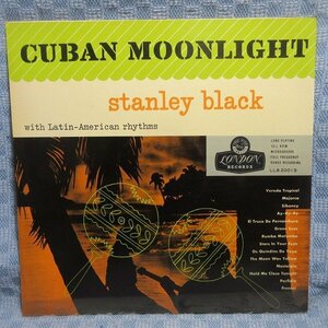 VA340●LLB20019/スタンリー・ブラック「キューバン・ムーンライト」ペラジャケLPレコード(アナログ盤)