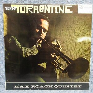 VA339●RANK-5046/トミー・タレンタイン/マックス・ローチ六重奏団「新しい肖像 TOMMY TURRENTINE」ペラジャケLPレコード(アナログ盤)