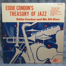 VA341●TD-1006/エディ・コンドン・オール・スターズ EDDIE CONDON'S TREASURY OF JAZZ ペラジャケ10インチレコード(アナログ盤)_画像1