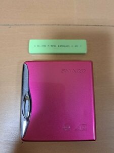 SHARP／シャープ　MDLP ⊿Σ1BIT PORTABLE MD PLAYER／MD-DS55-P