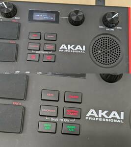 ◎D446/処分品!!AKAI MPK mini Play MK3 ミニキーボードコントローラー /箱傷み破れあり/通電確認のみ、動作未確認、未掃除現状お渡し品