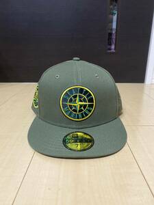 ニューエラ NEWERA シアトル マリナーズ 7 1/2 59FIFTY growaround 別注 キャップ stone island 大谷翔平 イチロー MLB supreme kith