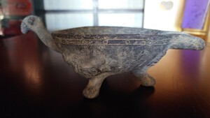 古代中国　先史時代　土偶　亀水差し　瓦当　発掘品chinease antique