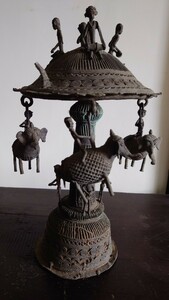 古代インド　メリーゴーランド　玩具　置物