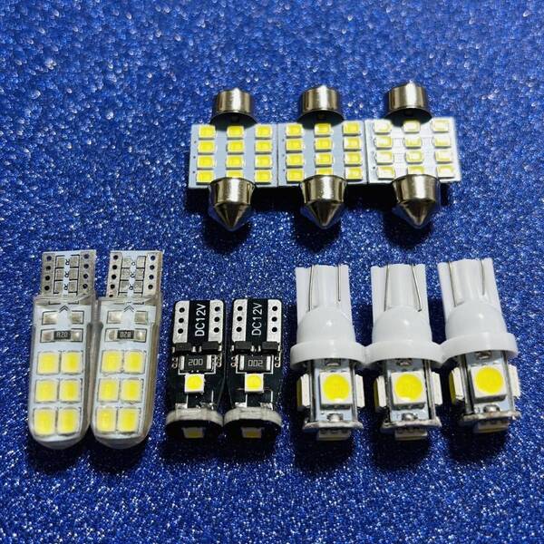 C26 セレナライダー 爆光!T10 LED ルームランプ スモール ナンバー灯 10個セット ホワイト 日産 カスタム