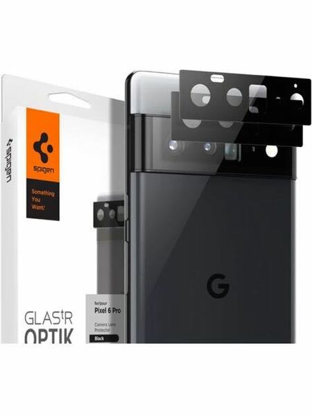 AE- 77 Spigen Glas tR Optik Google Pixel 6 Pro 用 カメラフィルム 保護 Pixel6pro 対応 カメラ レンズ 2枚入