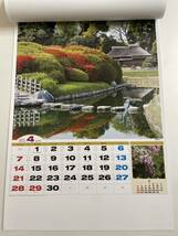 ☆2024年・令和6年版 壁掛けカレンダー☆ 　日本の美　日本庭園　季節の花_画像5