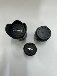 カメラレンズ 7.5mmF2 MFT マイクロフォーサーズ Canon OLYMPUS 3点セット