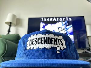 DESCENDENTSディセンデンツ　PUNKバンド　コーデュロイ　キャップ