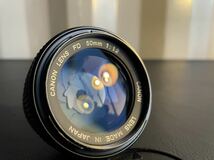 中古品☆訳あり☆Canon LENS FD 50mm 1:1.2 L カメラ レンズ ジャンク カメラレンズ 一部カビあり_画像2