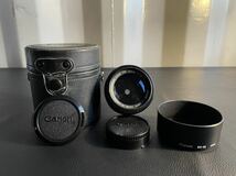 中古品☆訳あり☆Canon LENS FD 50mm 1:1.2 L カメラ レンズ ジャンク カメラレンズ 一部カビあり_画像1