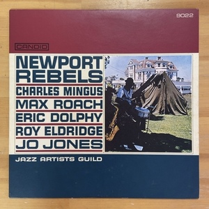 CHARLES MINGUS, MAX ROACH, ERIC DOLPHY, ROY ELDRIDGE, JO JONES NEWPORT REBELS (RE) LP