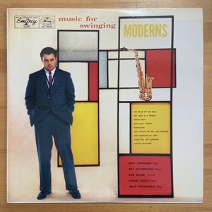 DICK JOHNSON QUARTET MUSIC FOR SWINGING MODERNS (RE) LP