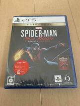 新品 未開封 PS5 Marvel's Spider-Man: Miles Morales Ultimate Edition スパイダーマン マイルズ・モラレス リマスタード付き_画像1