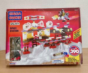 ☆【MEGA BLOKS◆メガブロック SPACE STATION】おもちゃ /カナダの子供向け玩具 /ブロック玩具 /Y61-090