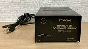 ☆【5A定電源 PO-101】アマチュア無線 /REGULATED DC POWER SUPPLY /ジャンク /W61-134