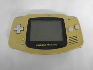 GB24-003 junk treatment nintendo Nintendo Game Boy Advance GBA body only Gold gold AGB-001 retro game operation not yet verification 
