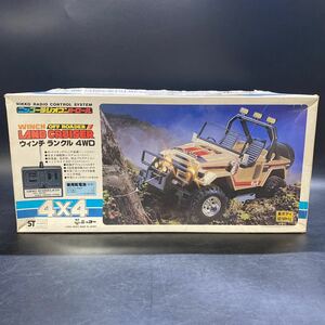 現状品 NIKKO ニッコー ラジオコントロール ラジコン ウィンチ ランクル 4WD 1/16 劣化あり 動作未確認 ジャンク 稀少 レア