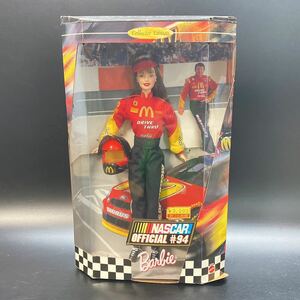 未使用 NASCAR OFFICIAL #94 Barbie　ナスカー マクドナルド オフィシャル バービー レーサー マテル 稀少 激レア 人形 ドール